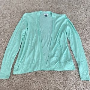 Old Navy Mint Green Cardigan